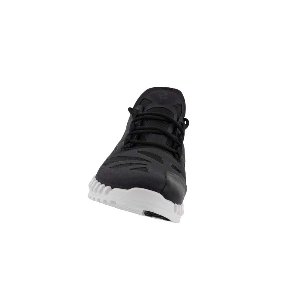 Women's Ecco Zipflex Breathru Hm Sneakers Black | Canada 267YXF